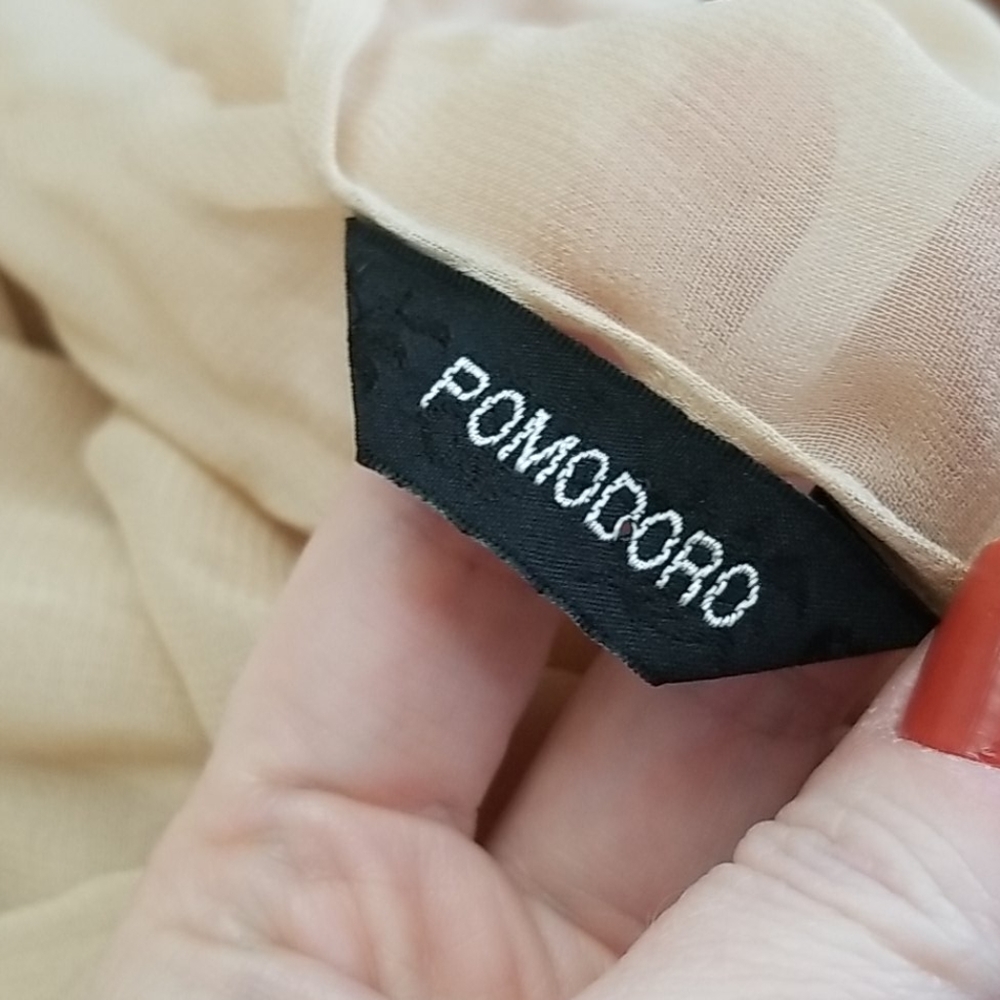 🥂 POMODORO VISCOSE SCARF - Picture 9 of 12